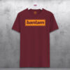 Bantam-Burgundy-T-shirt