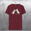 Midland-Road-Burgundy-T-shirt