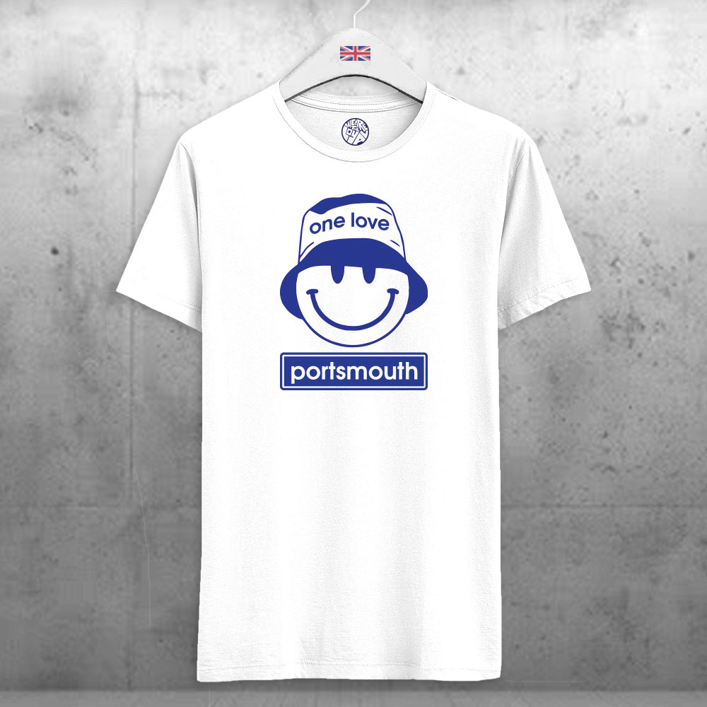 One-Love-Portsmouth-White-T-shirt