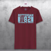 Rotterdam-Burgundy-T-shirt