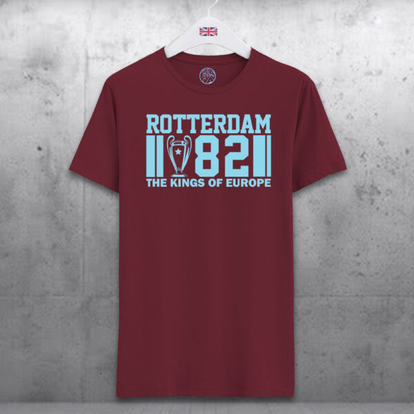 Rotterdam-Burgundy-T-shirt