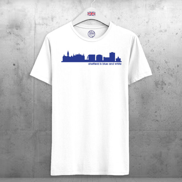 Sheffield-is-Blue-White-T-shirt