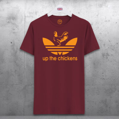 Up-The-Chickens-Burgundy-T-shirt
