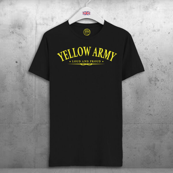 Yellow-Army-Black-T-shirt